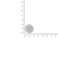 Шильдик металлический Alfa Sirkel, серебристый Шильдик металлический Alfa Sirkel, серебристый