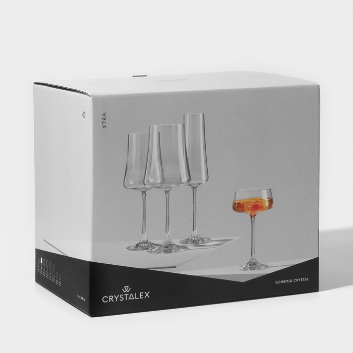 Набор бокалов для вина &laquo;Экстра&raquo;, 360 мл, 6 шт