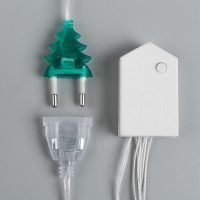 Гирлянда «Нить» 5 м с насадками «Игла», IP20, прозрачная нить, 50 LED, свечение мульти, 8 режимов, 220 В Гирлянда «Нить» 5 м с насадками «Игла», IP20, прозрачная нить, 50 LED, свечение мульти, 8 режимов, 220 В