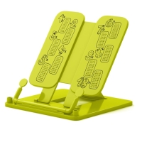 Подставка для книг ErichKrause "Neon Solid", с таблицей умножения, желтая Подставка для книг ErichKrause "Neon Solid", с таблицей умножения, желтая