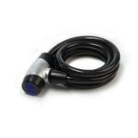 Замок навесной "АЛЛЮР" ВС-Т 12, с тросом, 1500 мм