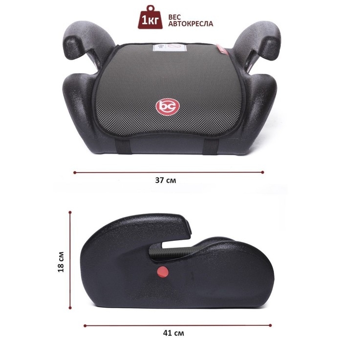 Автокресло детское бустер Roller, группа 3, 22-36кг, (6-13 лет) Серый Автокресло детское бустер Roller, группа 3, 22-36кг, (6-13 лет) Серый