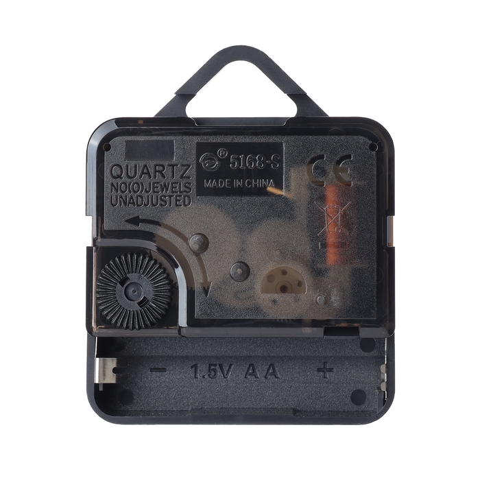 Часовой механизм со стрелками «Соломон-53», плавный ход, шток 16 мм, стрелки 68/92/90 мм Часовой механизм со стрелками «Соломон-53», плавный ход, шток 16 мм, стрелки 68/92/90 мм