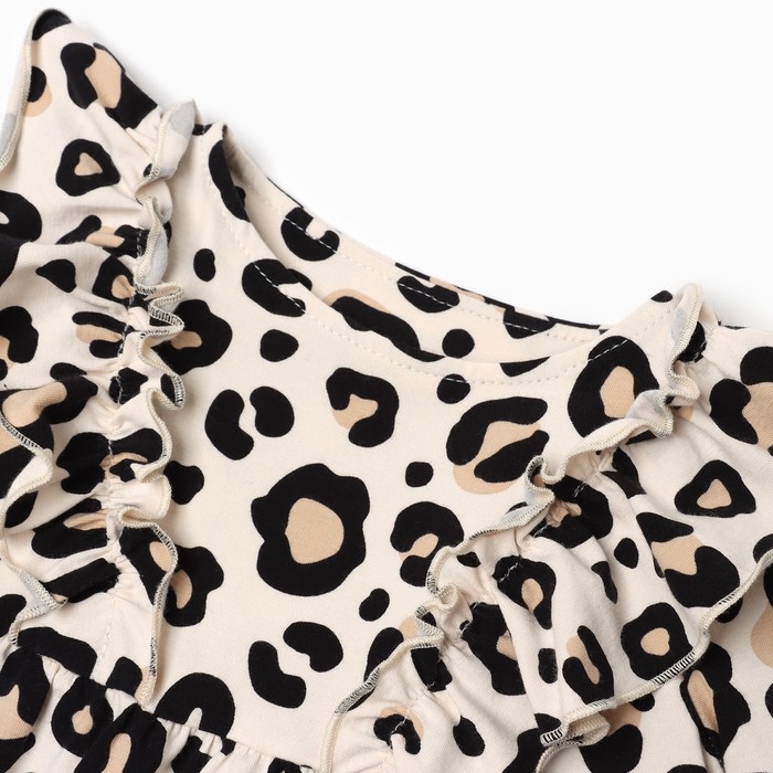 Платье детское с рюшами KAFTAN "Trendy" р.34 (122-128)