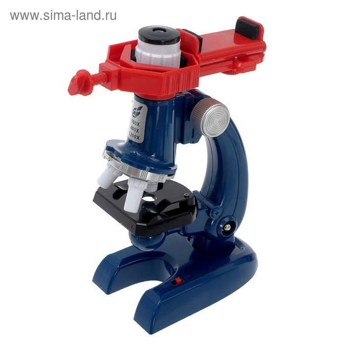 Микроскоп &laquo;Юный исследователь&raquo;, со штативом для смартфона, увеличение х1200