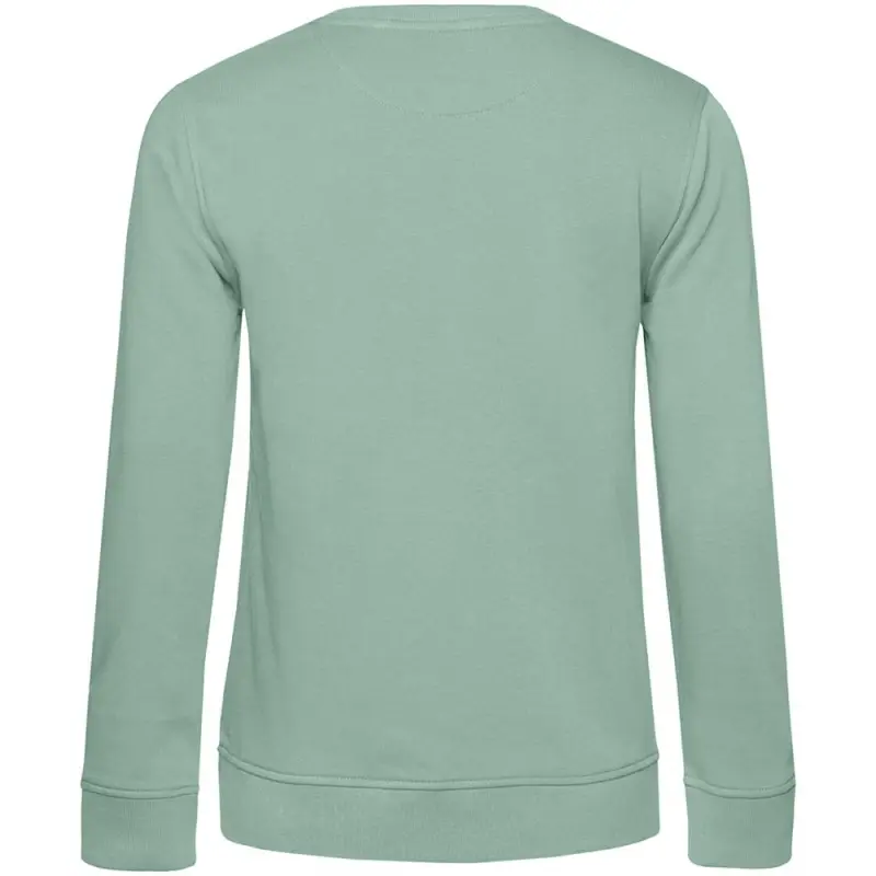 Свитшот женский BNC Inspire (Organic), серо-зеленый, размер S