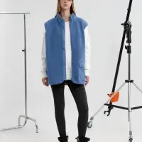 Жилет унисекс Oblako, голубой, размер ХS/S