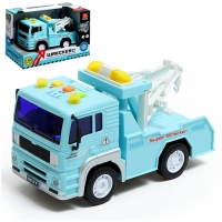 Грузовик-эвакуатор &laquo;Сервис&raquo;, 1:20, свет, звук, инерция