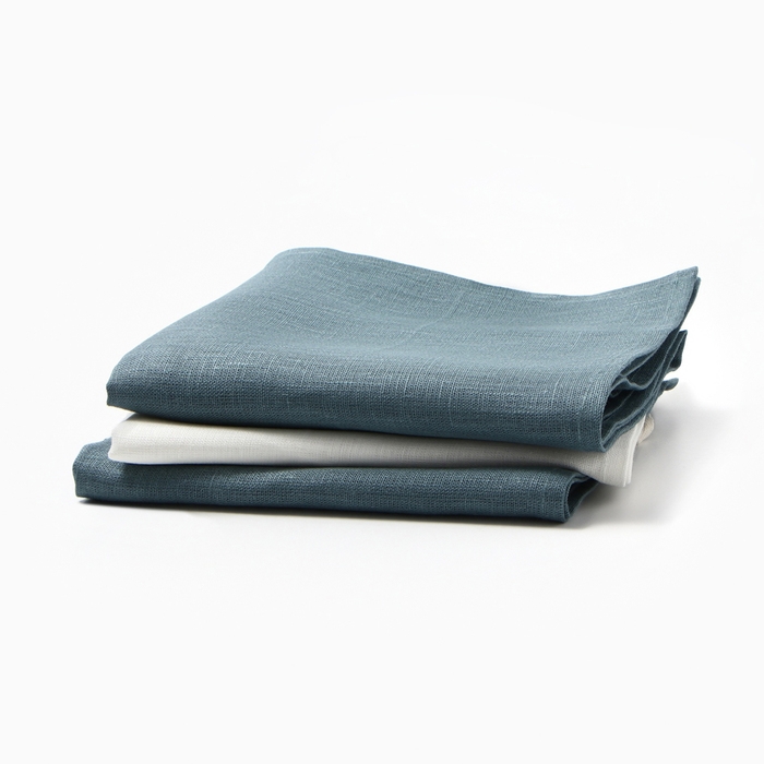 Набор полотенец кух. Этель Linen style 40х70-3шт, 100% лён