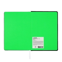 Ежедневник датированный 2025 года, deVENTE. Flag, A5 168 листов, deVENTE. Duo, твердая обложка кожзам с поролоном, шелкография, перфорация, ляссе, блок 70 г/м2