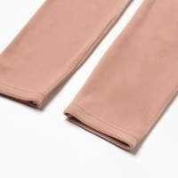 Костюм детский (свитшот, леггинсы) KAFTAN Plushy р.32 (110-116), бежевый