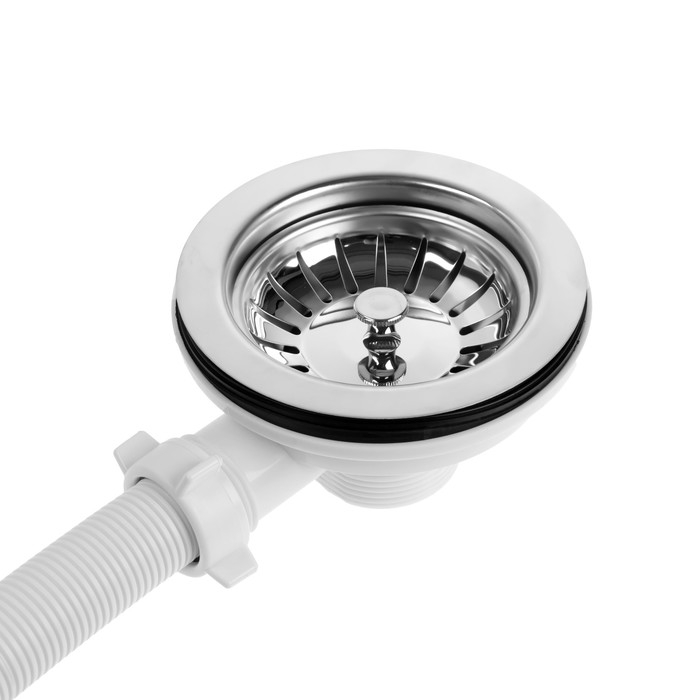 Выпуск ORIO Б-4507-1, 3 1/2 Выпуск ORIO Б-4507-1, 3 1/2", с нержавеющей решёткой d=144 мм, выходное отверстие d=90 мм