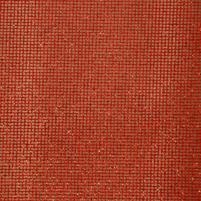 Упаковка для цветов Упаковка для цветов "Клетка с глиттером" красная, 48 см х 4,5 м