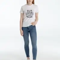 Футболка женская Bear, белая, размер L Футболка женская Bear, белая, размер L