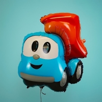 Шар фольгированный 28" «Грузовичок Лёва», фигура, инд. упаковка Шар фольгированный 28" «Грузовичок Лёва», фигура, инд. упаковка