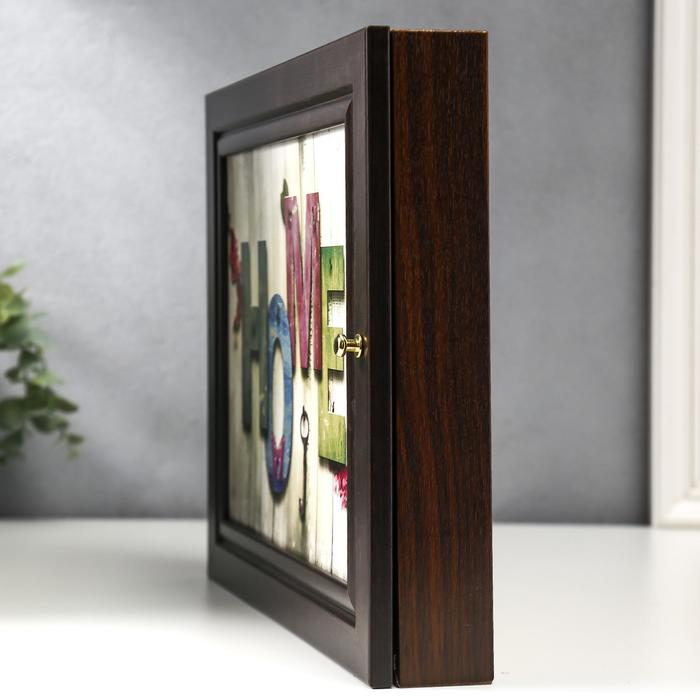 Ключница "Home" венге 26х31 см