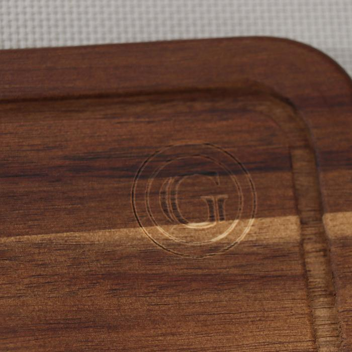 Маслёнка, 19&times;12,5&times;6 см, акация