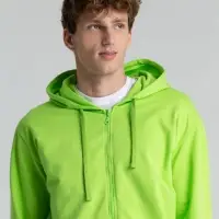 Толстовка на молнии с капюшоном Siverga 2.0, зеленое яблоко, размер L