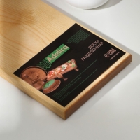 Доска разделочная с отверстием Adelica, 26&times;16&times;2 см, покрыта маслом, цельная берёза