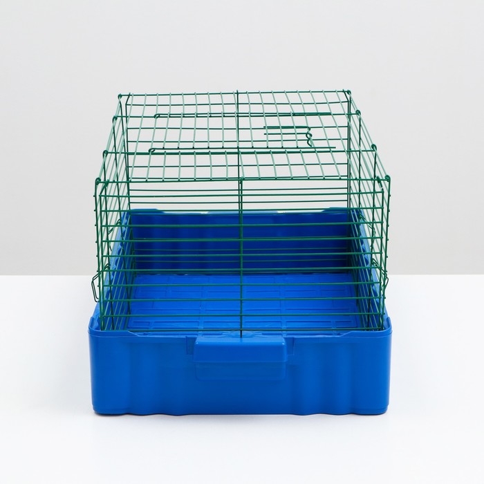 Клетка для кроликов № 4, 75 х 46 х 40 см микс цветов Клетка для кроликов № 4, 75 х 46 х 40 см микс цветов