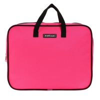 Папка с ручками текстильная А4, 360 х 290 х 70 мм, Erich Krause Neon Pink, неоновая/розовая, 54670 Папка с ручками текстильная А4, 360 х 290 х 70 мм, Erich Krause Neon Pink, неоновая/розовая, 54670