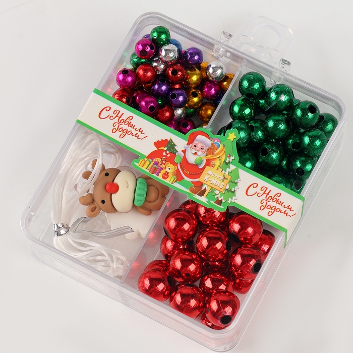 Набор для творчества &laquo;Новогоднее украшение из бусин&raquo;