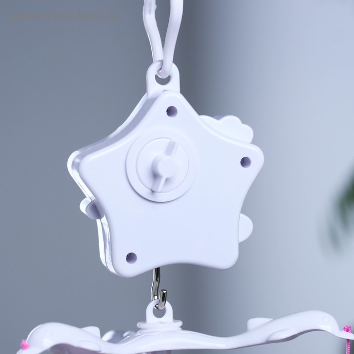 Мобиль музыкальный на кроватку &laquo;Мишутки&raquo;, 3 игрушки, заводной, Крошка Я