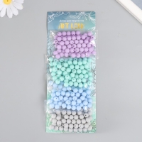 Бусины для творчества пластик "Лагуна" набор 4 цвета х 20 гр 0,8х0,8х0,8 см Бусины для творчества пластик "Лагуна" набор 4 цвета х 20 гр 0,8х0,8х0,8 см