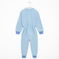 Комбинезон детский, цвет голубой, рост 80 см
