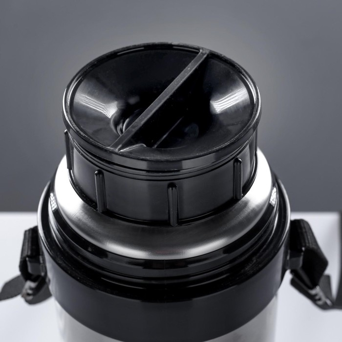 Термос "Амет. Дорожный" 1с669, с узким горлом, 1.5 л, 56 &deg;С, 24 ч, на ремне