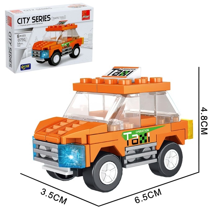 Конструктор Город «Машинки», 8 видов МИКС Конструктор Город «Машинки», 8 видов МИКС