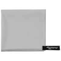 Полотенце из микрофибры ONLYTOP, 40х40 см, цвет серый Полотенце из микрофибры ONLYTOP, 40х40 см, цвет серый