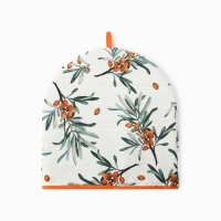 Грелка на чайник "Этель" Berry garden 28х28 см, 100% хл, репс 210 г/м2