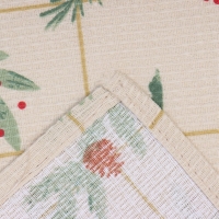 Новый год. Набор полотенец Доляна "Зимние праздники" 28х46 см - 2 шт, 100% хл, вафля 160 г/м2