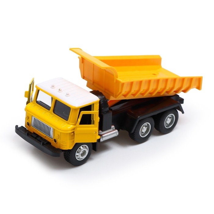 Грузовик металлический &laquo;Самосвал&raquo;, инерционный, цвет жёлтый