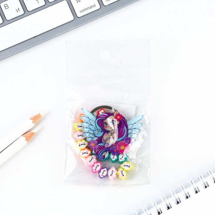 Брелок для ключей детский &laquo;Пегас&raquo;, 3,5 х 10 см