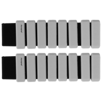 Утяжелители ONLYTOP, 2 шт. х 0,5 кг, цвет серый