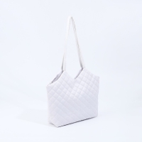 Сумка женская тоут на магните, цвет белый Сумка женская тоут на магните, цвет белый