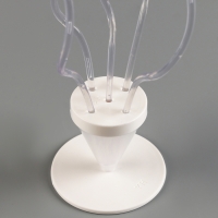 Набор &laquo;ВОЛНА&raquo;, палочка+держатель+подставка, набор 5 шт., белый