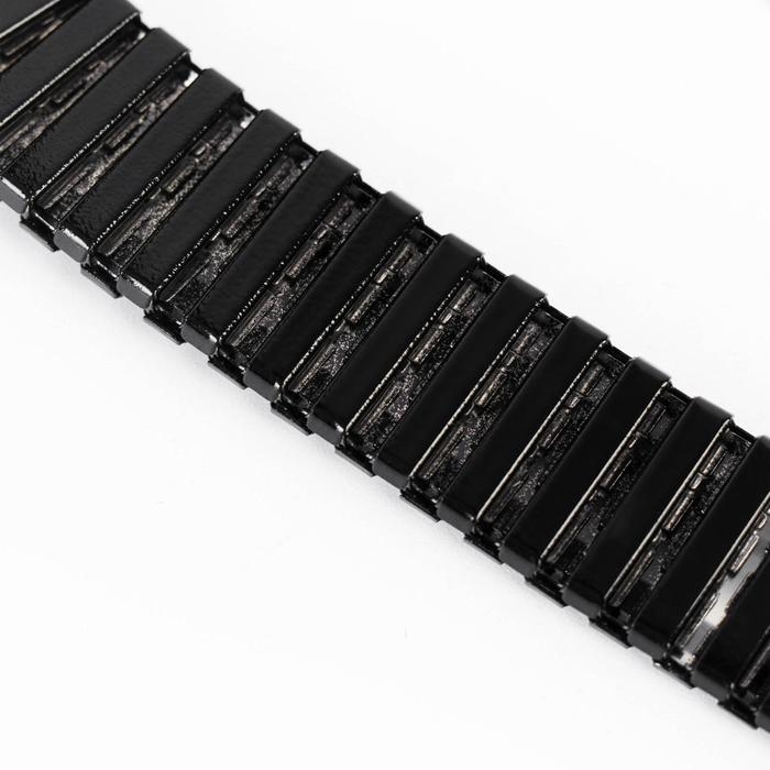 Ремешок для часов Ремешок для часов "Соломон", 18 мм, металл, l-15.5 см, черный