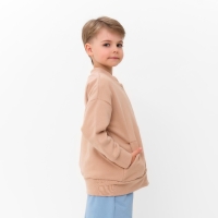 Бомбер детский MINAKU цвет бежевый, рост 104 см