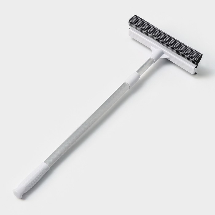 Щётка для окон Raccoon, поролоновая телескопическая насадка 47(80,5) см, две насадки из микрофибры с держателем 11,5×6,5 см Щётка для окон Raccoon, поролоновая телескопическая насадка 47(80,5) см, две насадки из микрофибры с держателем 11,5×6,5 см