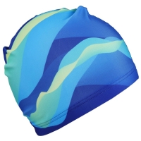 Шапочка для плавания взрослая ONLYTOP Swim, тканевая, обхват 54-60 см