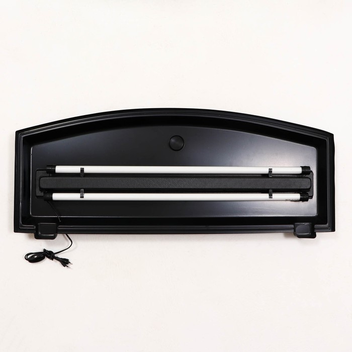 Аквариум Аквариум "Телевизор" с крышкой, 200 литров, 110 х 42 х 50/57 см, чёрный