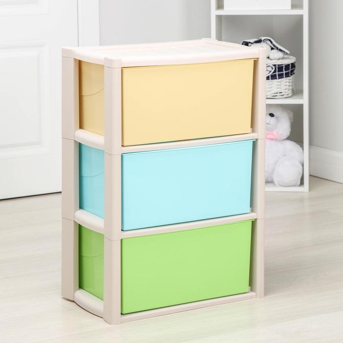 Комод 3-х секционный &laquo;Колорит&raquo;