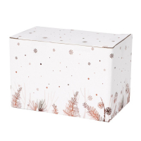 Набор для специй Доляна &laquo;С Новым годом&raquo;, 3 предмета: солонка 130 мл, перечница 130 мл, подставка