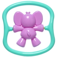 Погремушка &laquo;Слоник&raquo;, размер 14 см, цвет МИКС