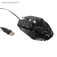 Мышь Defender Prototype GM-670L, игровая, проводная, 6 кнопок, подсветка, 3200 dpi, USB, чер Мышь Defender Prototype GM-670L, игровая, проводная, 6 кнопок, подсветка, 3200 dpi, USB, чер