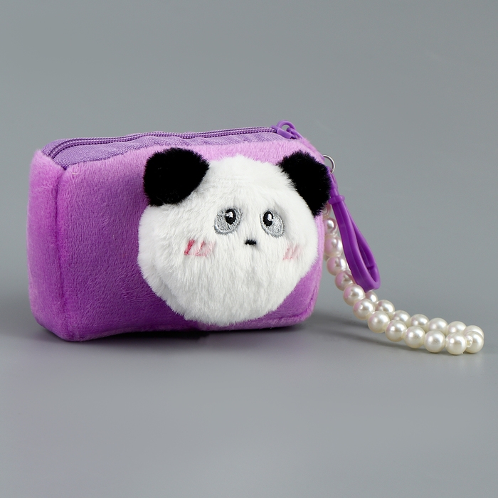 Кошелёк детский «Панда», на брелоке с браслетом Кошелёк детский «Панда», на брелоке с браслетом