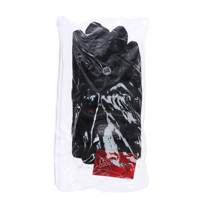 Перчатки мотоциклетные с защитными вставками, пара, размер XL, черные